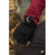 Celtic Gloves Suede - Epic Black S Iron Fortress