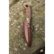 Woodsman Knife Holder - Brown Iron Fortress