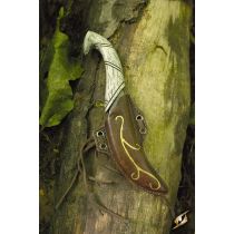 Elven Throwing Knife Holder - Brown