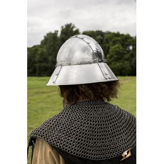 Guardsman Helmet - Polished Steel - M