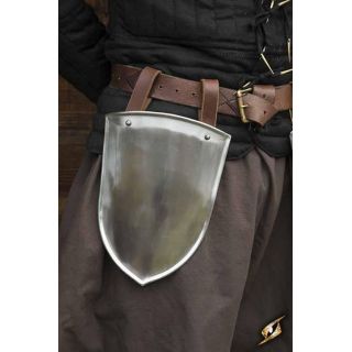 Scouts Belt Shields - Polished Steel