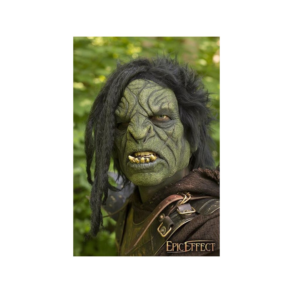 Orc Brute w. Hair - Green - 57-59 cm