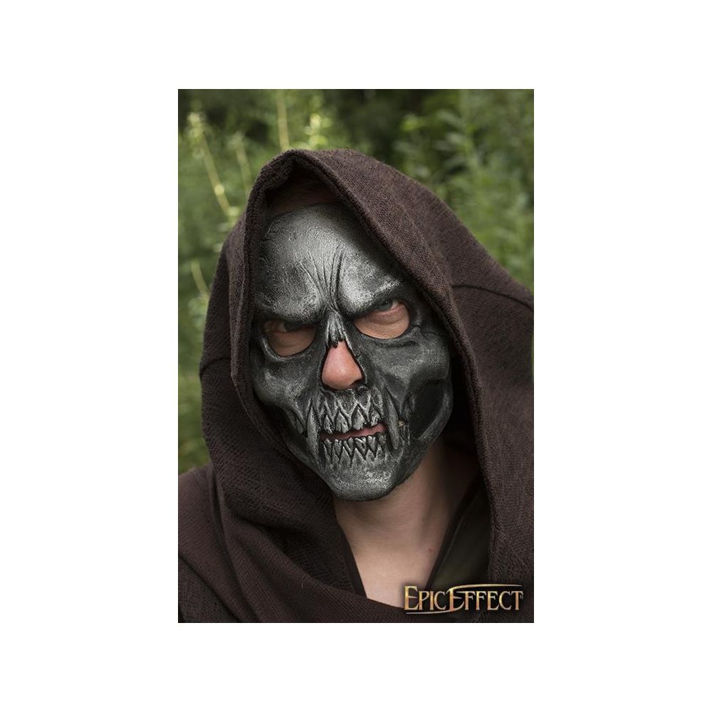 Skull Trophy Mask - Silver