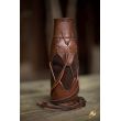 Laced Bottle Holder - Brown