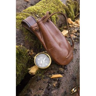 Compass - w. Leather Pouch