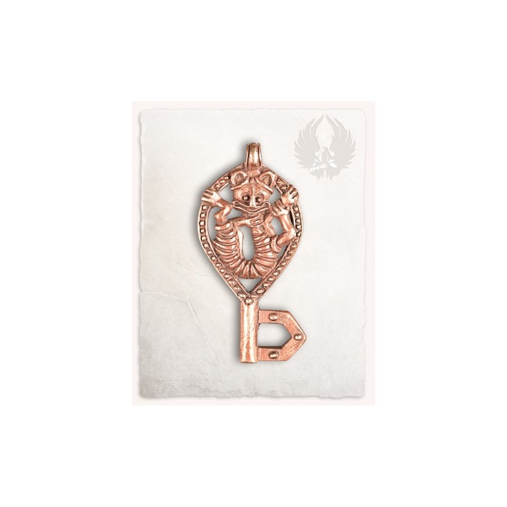 Embellished key pendant