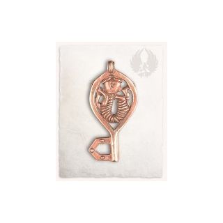 Embellished key pendant