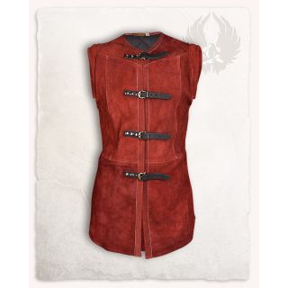 Short Suede Vest "Garen"