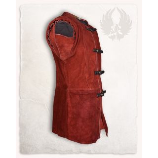 Short Suede Vest "Garen"