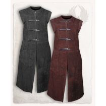 Long Suede Vest "Garen"