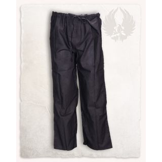 Spodnie Philipp - bawełniane - czarne