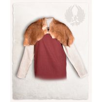 Fur collar New Zealand Red