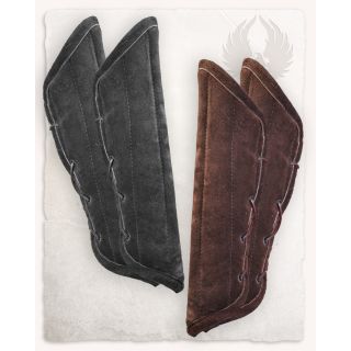 Leopold padded bracers - suede