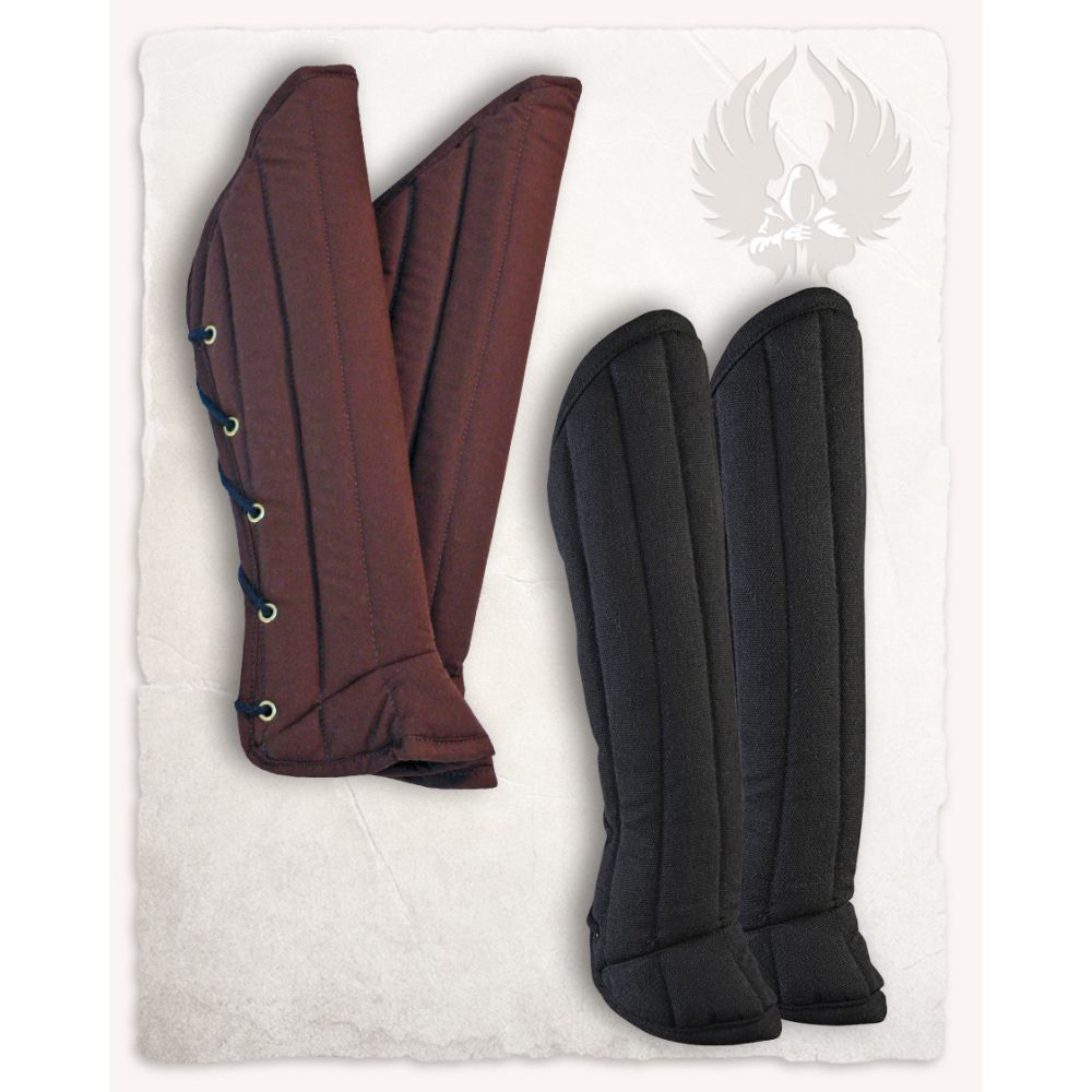 Leopold padded greaves