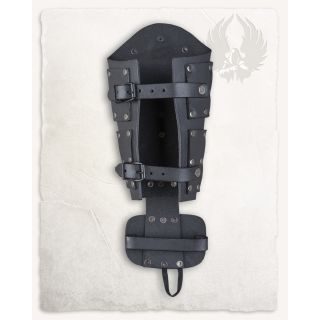 Quintus split leather bracers