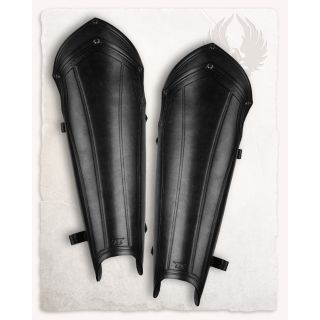 Torson leather greaves