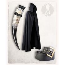 Aaron set with belt, drinking horn and hornsling