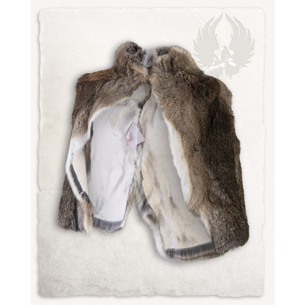 Fur stole Flemish Giant Sandy