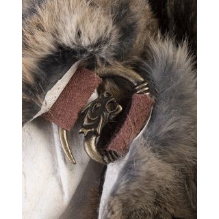 Fur stole Flemish Giant Sandy