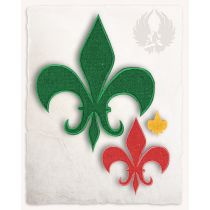 Fleur-de-lis patch