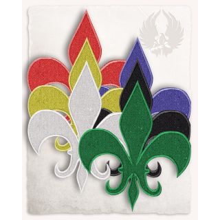 Fleur-de-lis patch