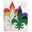 Fleur-de-lis patch