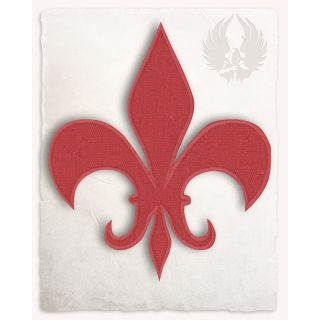 Fleur-de-lis patch
