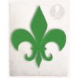 Fleur-de-lis patch