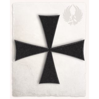 Naszywka - krzyż benedyktyński