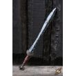 Battleworn Celtic leaf sword