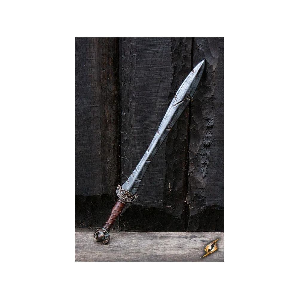 Battleworn Celtic leaf sword