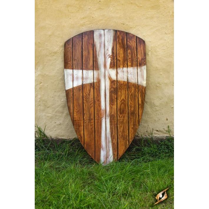 Crusader Shield - black/white