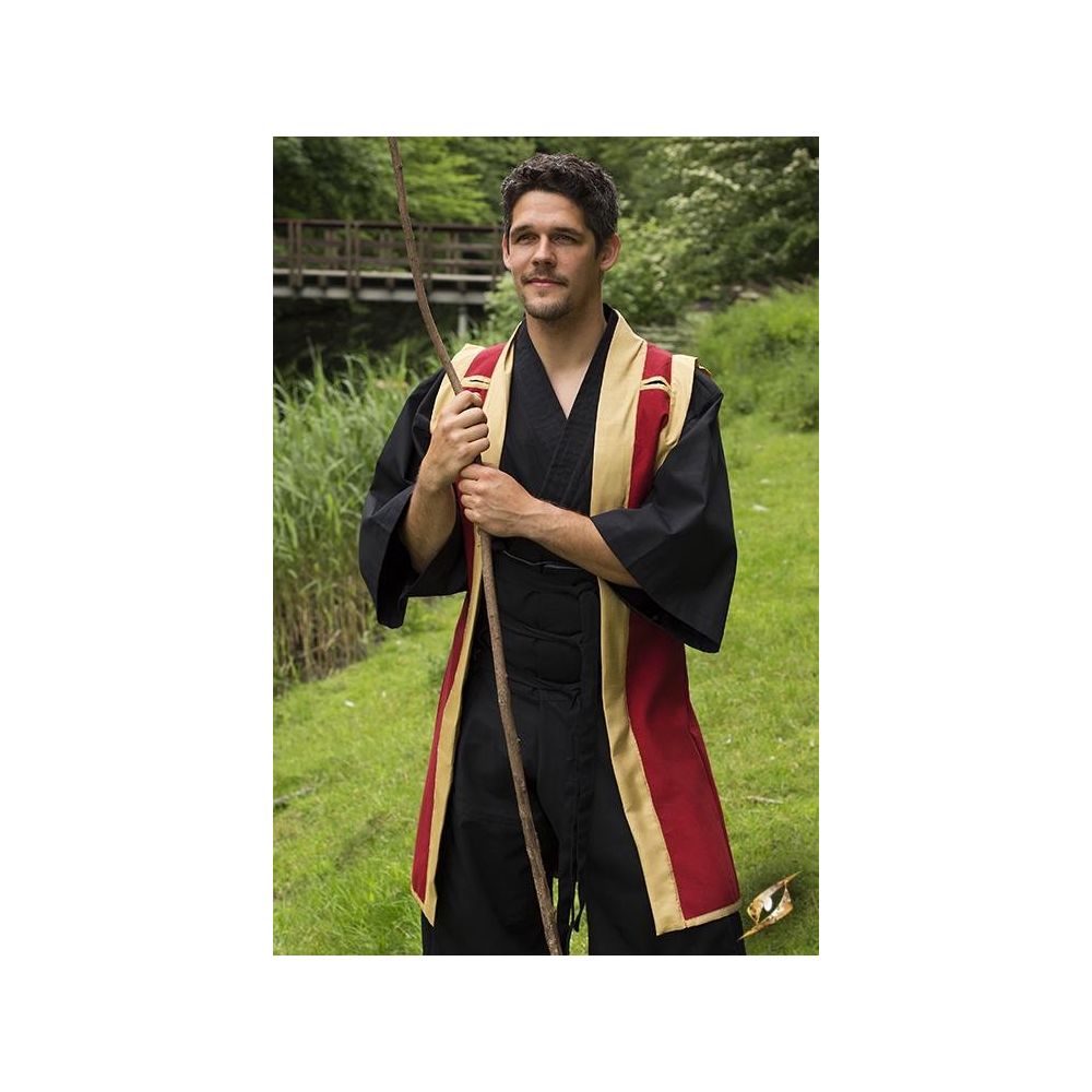Jinbaori - Epicka czerń/Złoto - M/L