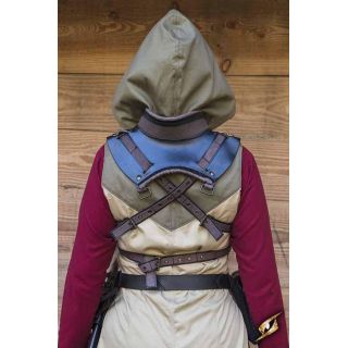 Rogue Female Armour - Black - Brown - M/L